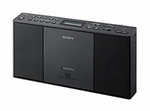 【中古品】ソニー CDラジオ ZS-E30 : FM/AM/ワイドFM対応 ブラック ZS-E30 B(中古品)