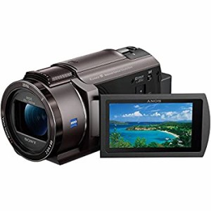 【中古品】ソニー SONY ビデオカメラ FDR-AX40 4K 64GB 光学20倍 ブロンズブラウン Ha(中古品)