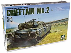 【中古品】TAKOM 1/35 イギリス 主力戦車 チーフテン Mk.2 プラモデル TKO2040(中古品)