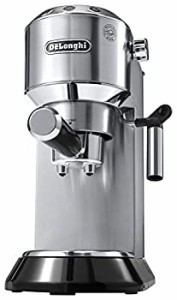 【中古品】デロンギ(DeLonghi) ?エスプレッソ・カプチーノメーカー ブラック×シルバ(中古品)