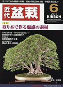 月刊近代盆栽 2016年 06 月号 [雑誌](中古品)