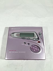 【中古品】SHARP MDポータブルレコーダー ピンク MD-MT770(中古品)