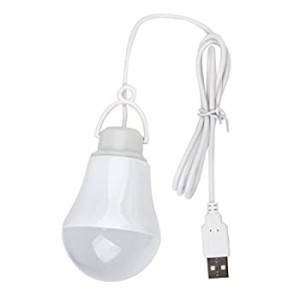 【未使用 中古品】【ノーブランド 品】DC5V-5W　パワード　USB LED　電球　ポータブル　ラン (中古品)