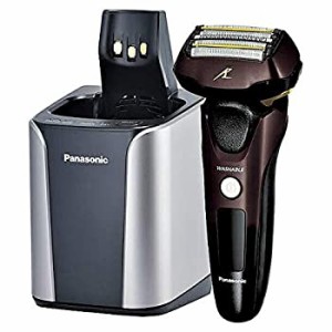 【中古品】パナソニック 電気シェーバー　（茶）Panasonic　ラムダッシュ　【5枚刃】 (中古品)