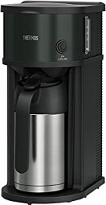 【中古品】サーモス 真空断熱ポットコーヒーメーカー 0.7L ブラック ECF-701 BK(中古品)