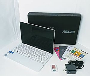 【中古品】エイスース 11.6型ノートパソコン ASUS VivoBook E200HA ホワイト（KINGSOF(中古品)