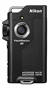 Nikon 防水ウェアラブルカメラ KeyMission 80 BK ブラック(中古品)