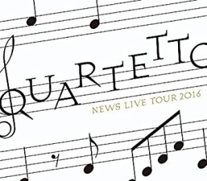 NEWS LIVE TOUR 2016 QUARTETTO(初回盤) [Blu-ray](中古品)