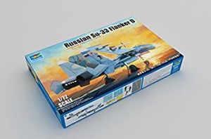 【中古品】トランペッター 1/72 ロシア海軍 Su-33 フランカーD 航空母艦フライトデッ (中古品)