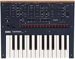 【未使用 中古品】KORG モノフォニック アナログ シンセサイザー monologue BL モノローグ ダ(中古品)