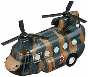 【中古品】KB オリジナル プルバックマシーン チヌーク 陸上自衛隊 完成品(中古品)