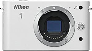 【中古品】Nikon ミラーレス一眼カメラ Nikon 1 J1　ホワイト　ボディ(中古品)