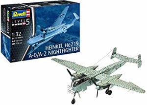 【中古品】ドイツレベル 1/32 ドイツ軍 ハインケル He219 A-0 夜間戦闘機 プラモデル (中古品)