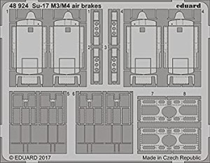 【中古品】エデュアルド 1/48 Su-17M3/M4 エアブレーキエッチングパーツ キティーホー(中古品)