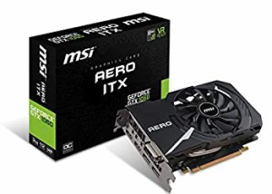 【中古品】MSI GeForce GTX 1060 AERO ITX 3G OC グラフィックスボード VD6308(中古品)