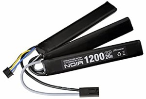 【未使用 中古品】ジーフォース Noir LiPo11.1V1200mA 20C カスタムガン用サドルパック GFG90(中古品)