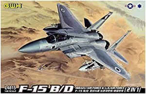 【中古品】グレートウォールホビー 1/48 イスラエル空軍/アメリカ空軍 F-15B/D プラモ(中古品)