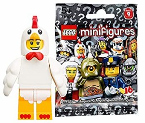 【中古品】レゴ (LEGO) ミニフィギュア シリーズ9 チキンの着ぐるみを着た男 未開封品(中古品)