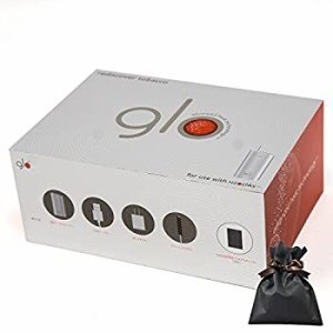 【中古品】[ラッピング済] グロー 新型 glo スターターキット セット 本体 (ラッピン (中古品)