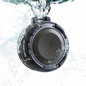 【中古品】KYOHAYA Bluetooth スピーカー アウトドア 防水 IPX8 風呂 吸盤 重低音 大 (中古品)