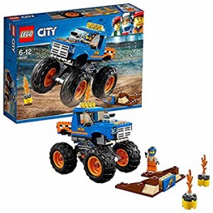 【中古品】レゴ(LEGO) シティ モンスタートラック 60180 ブロック おもちゃ 男の子 車(中古品)