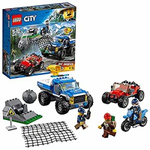 【中古品】レゴ(LEGO) シティ 山のポリスカーとポリスバイク 60172 ブロック おもちゃ(中古品)