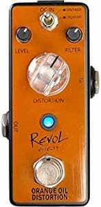 【中古品】Revol effects レヴォルエフェクツ エフェクター ディストーション ORANGE (中古品)