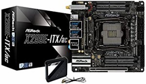 【中古品】ASRock Intel X299 チップセット搭載 Mini-ITX マザーボード X299E-ITX/ac(中古品)