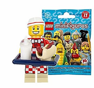 【中古品】レゴ（LEGO） ミニフィギュア シリーズ１７ ホットドック屋さん 未開封品  (中古品)