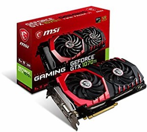 【中古品】MSI GeForce GTX 1070 Ti GAMING 8G グラフィックスボード VD6490(中古品)