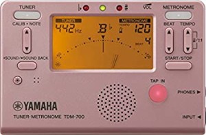 【中古品】ヤマハ YAMAHA チューナーメトロノーム TDM-700P チューナーとメトロノーム(中古品)