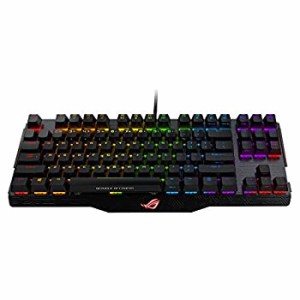 【中古品】ASUS ゲーミングキーボード AURA SYNC 対応 RGB メカニカルゲーミングキー (中古品)