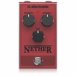 【未使用 中古品】tc electronic アナログオクターバーペダル アナログ回路設計 トゥルーバイ(中古品)