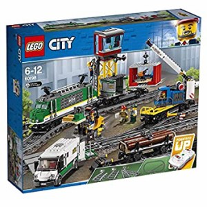 【中古品】レゴ(LEGO)シティ 貨物列車 60198 おもちゃ 電車(中古品)