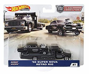 【中古品】HW チームトランスポートChevy Super Nova 66 with Retro Rig(マテル ホッ (中古品)