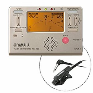 【中古品】ヤマハ YAMAHA チューナーメトロノーム TDM-700GM チューナーとメトロノー (中古品)