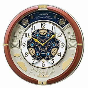 【中古品】セイコークロック掛け時計 からくり時計 アナログ トリプルセレクション メ(中古品)