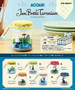 【中古品】ムーミン Jam Bottle Terrarium BOX商品 1BOX=6個入り、全6種類(中古品)