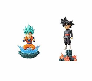 【中古品】ドラゴンボール超 World Collectable Diorama vol.1 2種 セット 孫悟空 ゴ (中古品)