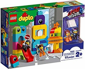 【中古品】レゴ(LEGO) デュプロ エメットとルーシーのブロック・シティ 10895 レゴム (中古品)