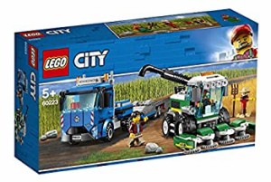 【中古品】レゴ(LEGO) シティ 収穫トラクターと輸送車 60223 ブロック おもちゃ 男の (中古品)