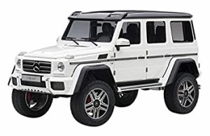 【中古品】AUTOart 1/18 メルセデス・ベンツ G500 4×4スクエアード ホワイト 完成品(中古品)