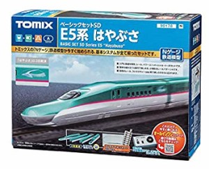 【中古品】TOMIX Nゲージ ベーシックセットSD E5系はやぶさ 90178 鉄道模型入門セット(中古品)