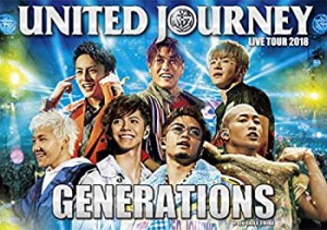 GENERATIONS LIVE TOUR 2018 UNITED JOURNEY(DVD2枚組)(初回生産限定盤)(中古品)