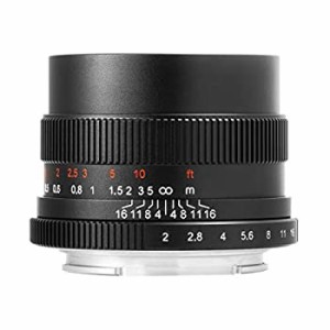 【中古品】【国内正規品】 七工匠 7Artisans 単焦点レンズ 35mm F2 フード組込 (ソニ (中古品)