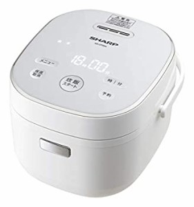 【中古品】シャープ パン調理機能付 ジャー炊飯器 3合炊き ホワイト KS-CF05A-W(中古品)