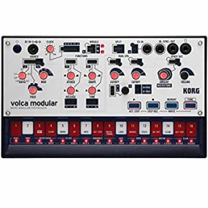 【中古品】KORG モジュラー シンセサイザー volca modular パッチング ケーブル付属  (中古品)