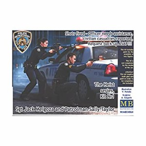 【未使用 中古品】MASTER BOX 24064 1/24 scale model THE HEIST SERIES, KIT No1. SHOTS FIR(中古品)