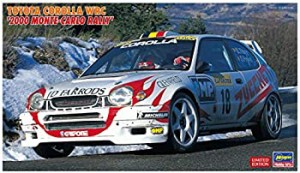 【中古品】ハセガワ 1/24 トヨタ カローラWRC 2000 モンテカルロラリー プラモデル 20(中古品)