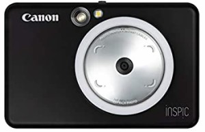 【中古品】Canon インスタントカメラ スマホプリンター iNSPiC ZV-123-MBK マットブラ(中古品)